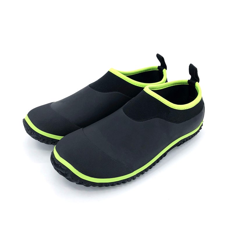 SYLPHID Men's Garden Shoes Women's Rain Shoe Waterproof Neoprene Camp Booties for Camping, Lawn Care, Gardening and Yard Work, Green, Women Size 11, Men Size 9.5 - Image 5